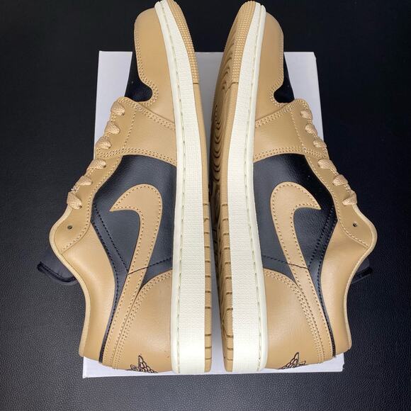 Nike Air Jordan 1 Low Desert Black-Sail DC0774-201 Women’s Size 12 - Picture 8 of 8